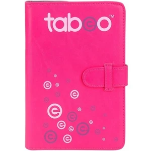 Estuche y soporte Tabeo Folio - se adapta a la mayoría de las tabletas de tamaño estándar - rosa - Imagen 1 de 1