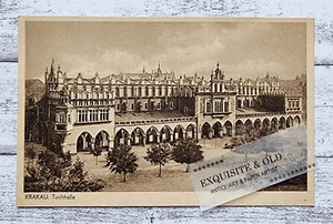 AK Krakau Tuchhalle Architektur Gebäude Ansichtskarte Postkarte Vintage Deko alt - Picture 1 of 2