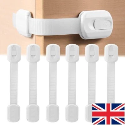 5/10er Pack Baby Sicherheit Schrank Tür Gurt Schlösser Haus Kindersicherung