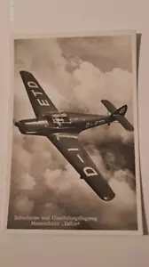 POSTCARD GERMAN luftwaffe messerschmitt Taifun - Picture 1 of 2