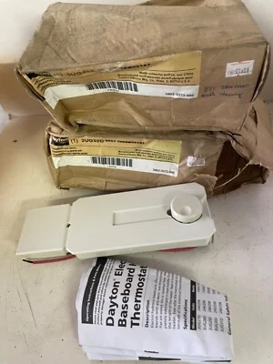 Dayton 3UG32D Electric Baseboard Heater Thermostat 2 Poles 120/208/240/277 - Image 1 of 2