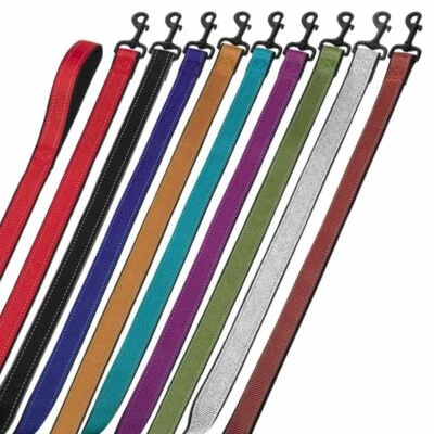 Nobby Leine CLASSIC REFLECT SOFT 120 cm - 10/15/20/25 mm Nylon Hundeleine 1,2 m