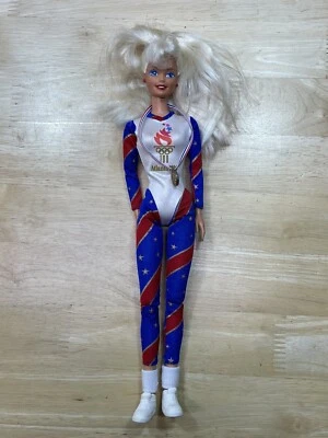 Barbie Gimnasta Olímpica 1995 Atlanta Juegos Muñeca Mattel De Colección Foto 1 de 4