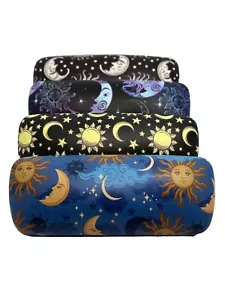 NEW Celestial Medium Hard Eyeglasses Clamshell Case Spring Hinge Qty 4 - Picture 1 of 8