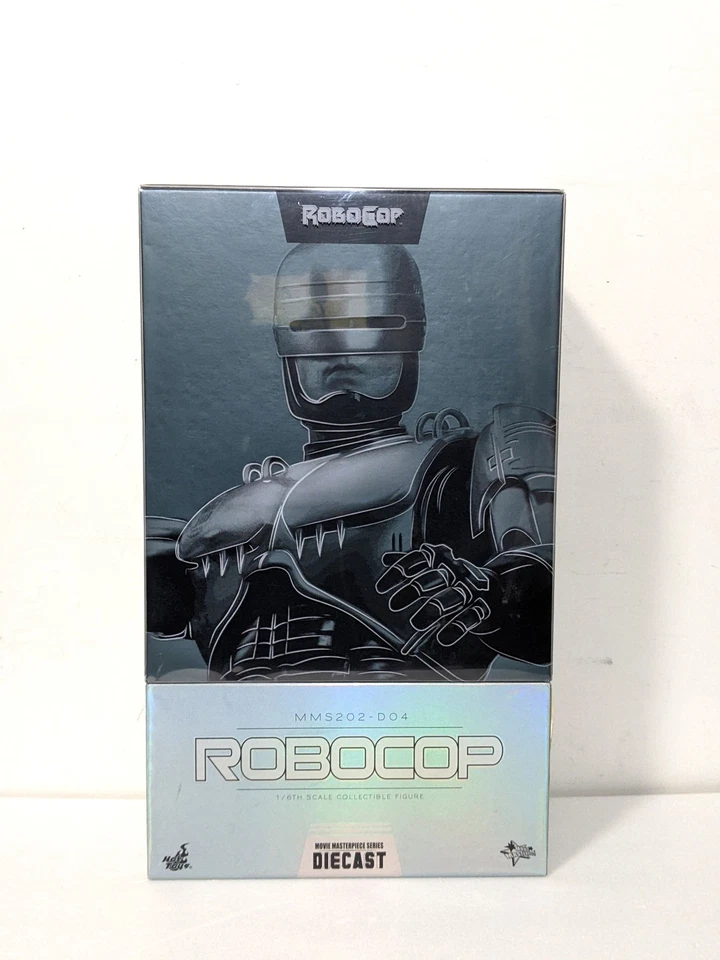 Hot Toys 1/6 MMS202 ROBOCOP Diecast Model Figure with Voice Sound Effect - Image 1 of 4