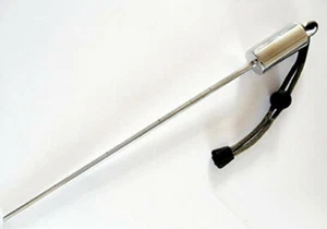 Scuba Diving Stainless Steel Lobster Stick Pointer Rod Noice Maker W/ Gr Lanyard - Picture 1 of 1