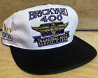 NOS Vtg Brickyard 400 1994 Inaugural Race White Snapback Hat Busch Beer MINTY