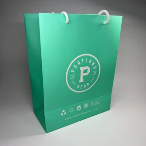 Portland Gear schwere Papiertüte Verpackung 10 B x 4,5 T x 13 H - Bild 1 von 5