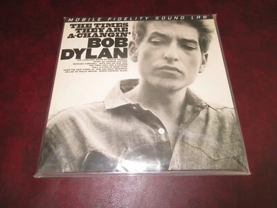 BOB DYLAN Times A-Changin' VERIFIED NUMBERED 2760 MFSL 45RPM 180GRAM STEREO SET - Image 1 of 2