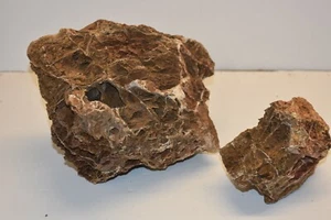 Natürliches Aquarium Ahornblatt Rock 2 Teile Geeignet für Alle Aquarien MLRB2G - Bild 1 von 3