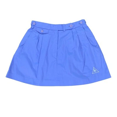 Винтажная теннисная юбка 90-х Le Coq Sportif с лавандовыми карманами сделано во Франции размер 8 - Изображение 1 из 4