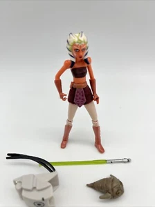Star Wars The Clone Wars Ahsoka Tano TWC 9 Figuren komplett mit Rotta the Huttlet - Bild 1 von 4