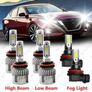For 2007-2018 Nissan Altima Combo LED Headlight High/Low & Fog light bulbs Kit - Bild 1 von 12