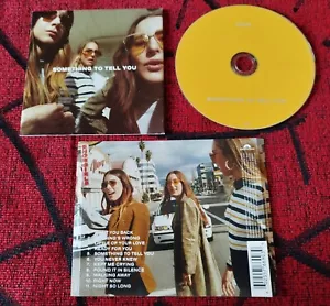 HAIM ** Something To Tell You ** ORIGINAL 2017 UK CD - Picture 1 of 1