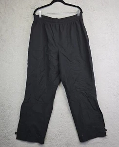 Pantalones cortavientos Zero Restriction para hombre L 33x29 negros Gore-Tex impermeables golf - Imagen 1 de 18