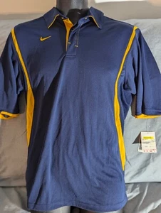 Nike Poloshirt Double Reverse Shirt Small Blau Top 337314-323 - Bild 1 von 13