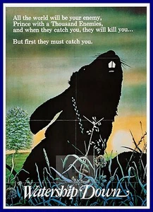 Póster de la película Watership Down A1 A2 A3 - Imagen 1 de 1