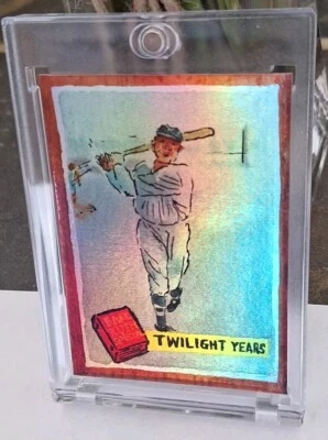2021 Topps Spotlight 70 II By Andy Friedman Babe Ruth #66 HOF Numbered To  /5  - Image 1 of 4