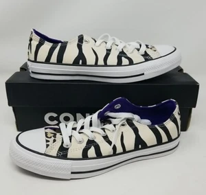Chuck Taylor Womens Converse Twisted Archive Prints Tiger Sneakers - Size 7.5 - Picture 1 of 7