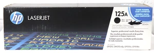 HP Laserjet 125A Print Cartridge Black CB540A NEW Original OEM EXPIRED? F7 - Imagen 1 de 6