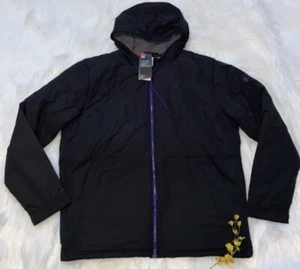Under Armour Storm ColdGear Men’s 2XL Black Purple Water Resistant Jacket NWT - Picture 1 of 10