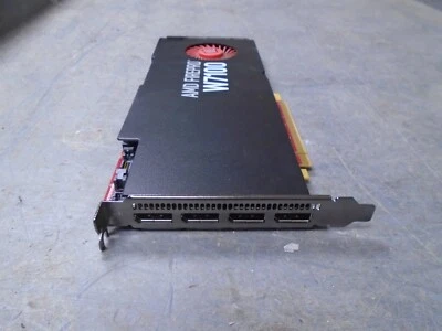 AMD FirePro W7100 Dell KVMR4 8GB Quad Display port video card - Image 1 of 2
