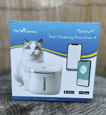 Fuente de agua filtrada Wi-Fi Vivitar Pet Genius con filtración única de 3 etapas Foto 1 de 4