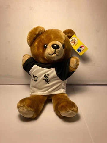 White Sox Stuffed Bear #10 Baseball Jersey Official Licensed Product Good Stuff Cover