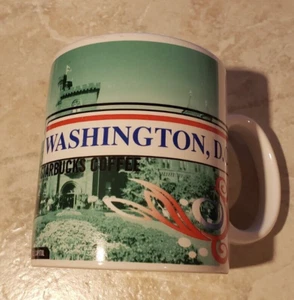LG Vintage 1999 STARBUCK'S Washington D.C. Mug Coffee/Tea almost 4.5" tall - Picture 1 of 8