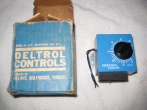 Deltrol Controls Model 601-00L, Motor 120 Volts, 60 Hz. Time Delay Relay - Picture 1 of 3