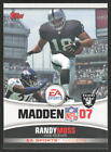 2006 Topps EA Sports Madden Randy Moss #19 Oakland Raiders