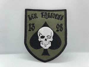 DEATH DEALER CARD Morale Patch ODA CAG Afghanistan Special Forces UKSF SAS - Picture 1 of 2