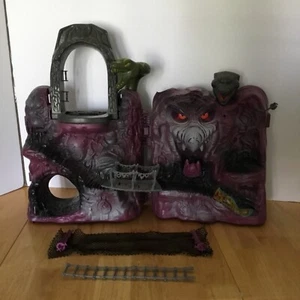 1983 SNAKE MOUNTAIN original Mattel vintage MOTU He Man skeletor base - Picture 1 of 12