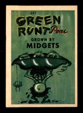 1960 Leaf Foney Ads #34 Green Runt Peas   EX X2604956