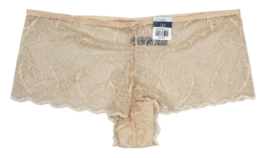 Calcinha INC International Concepts Intimates Plus Size renda masculina nova com etiquetas - Imagem 1 de 1