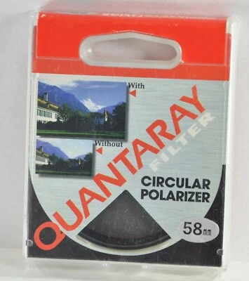 Quantaray (241667450) C-PL 58 mm Filter Circular Polarizer - Image 1 of 3