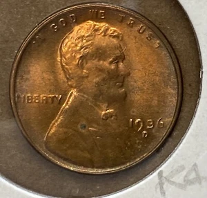 1936 D FDC Lincoln rosso k4 - Foto 1 di 2