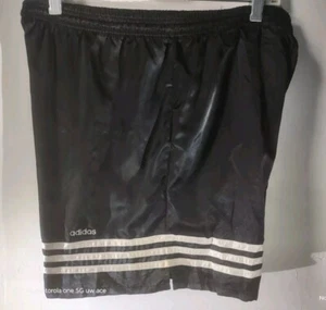 Adidas VTG Shorts Shiny Trefoil Nylon Made in USA Men's LARGE  - Picture 1 of 6
