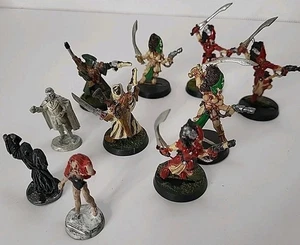 Lote de 10 Warhammer Vintage?  Figuras de metal - Imagen 1 de 6