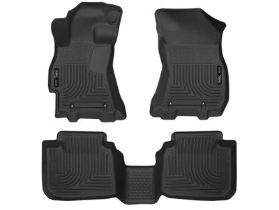 Husky Weatherbeater Floor Mats Fit 15-19 Subaru Legacy, Outback Front/2nd Blk - Изображение 1 из 4