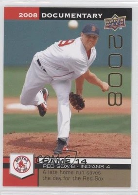 2008 Upper Deck Documentary Gold Jonathan Papelbon #344 - Image 1 of 2