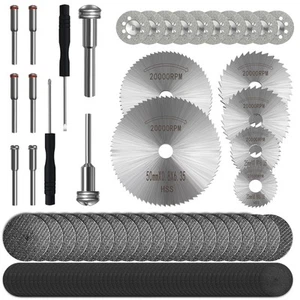 Cutting Discs Set for Rotary Tool Accessories 106PCS, HSS Circular Saw Blades... - Picture 1 of 7