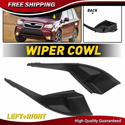 Cubierta lateral del limpiaparabrisas delantero del coche para Subaru Forester 2014-2018 Foto 1 de 4