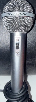 REALISTIC Omnidirectional Microphone HIGHBALL-2 600 OHMS 33-985E MIC Audio - Image 1 of 4