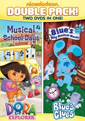 Dora & Blue's Clues Double Feature: Dora Musical School Days & (DVD) (US IMPORT) - Image 1 of 2