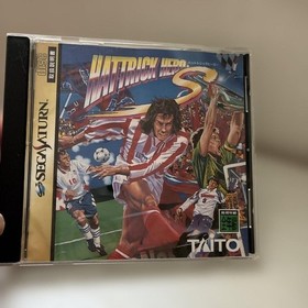 Hat Trick Hero S Sega Saturn NTSC-J Japan Authentic Untested