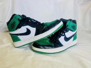 NICE RARE Nike Air Jordan 1 Retro High OG Pine Green Mens Size 8 Womens 9.5 - Picture 1 of 14