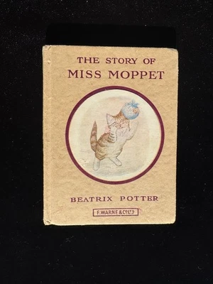 The Story of Miss Moppet by Beatrix Potter | Frederick Warne 1967 | Vintage HC - Image 1 of 4