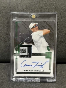 2024-25 LIV Impeccable Cameron Tringale Auto Patch /5 - Green Elegance - Sharp!! - Picture 1 of 2
