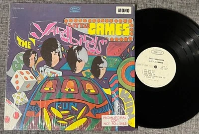 Yardbirds “Little Games” LP 1967 mono PROMO White Lbl STICKERS/SHRINK NRMT !! - Image 1 of 2